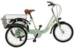 TRICICLO 20" 6V STEEL VERDE …..### ENVIO DESDE ITALIA PREVIO MONTAJE