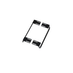 Tubos portaequipajes BASIL "CarrierPlate" MIK, 2 piezas, negro