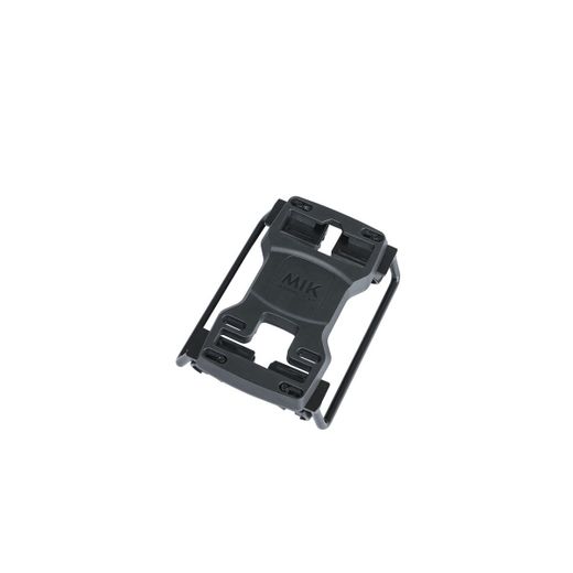 Tubos portaequipajes BASIL "CarrierPlate" MIK, 2 piezas, negro