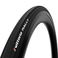 Tubular RALLY - 23-28, negro, núcleo de válvula extraíble