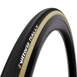 Tubular RALLY - 25-28, neumático negro, núcleo de válvula extraíble