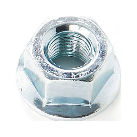 Tuerca con arandela delantera 8 mm (10 unidades)