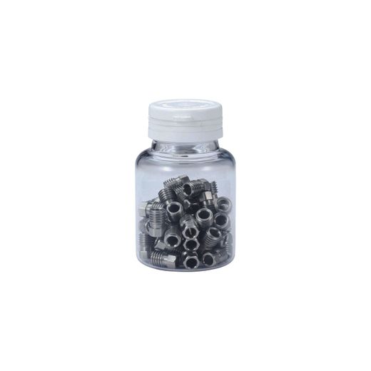 Tuerca de compresión -Magura MT2/4/6/8 - Acero inoxidable (25uds.)