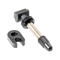 VÁLVULA TUBELESS MTB V2 - Compatible con llantas con profundidad de 26-35 mm, plateado, paquete de 1 pieza