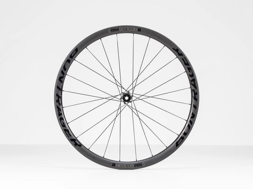 Wheel front bontrager aeolus pro 3 disc tlr 12t black/grey