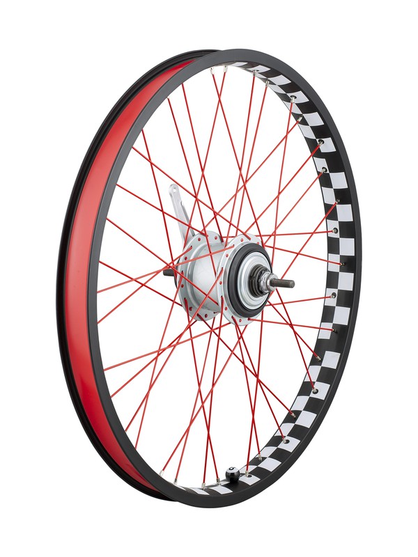 Wheel Rear Electra Straight 8 8i Black onVel cycling