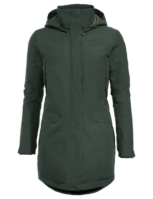Wo Skomer Wool Parka, Spinach, 42