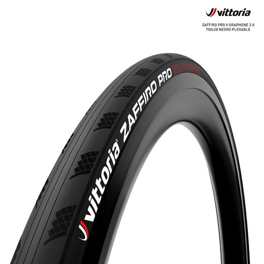 Coberta Vittoria Zaffiro Pro V Negre 28-622/700x28c Pleg G2