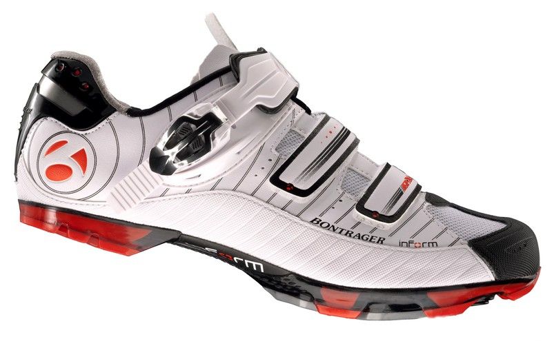 Bontrager race x lite mtb men's 45 shoes white — onVeló cycling