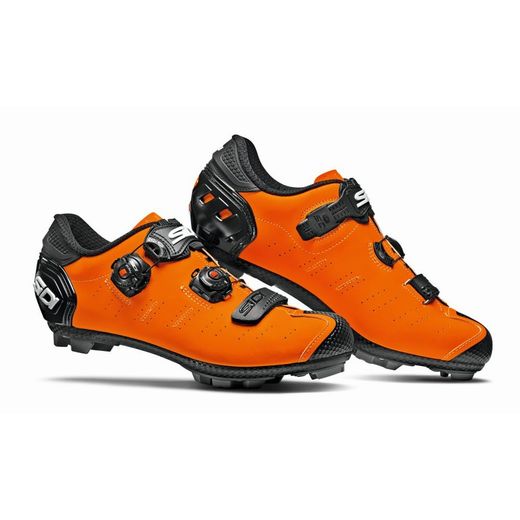 Zapatillas sidi dragon 5 naranja mate/negro