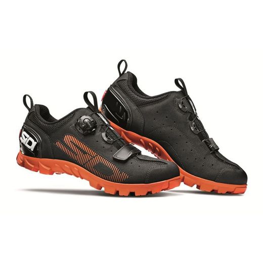 Zapatillas sidi mtb sd15 negra/naranja 47