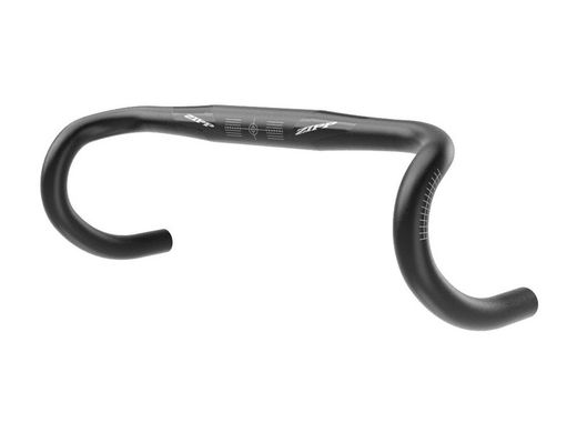 Manubrio zipp s course sl70 40 31.8 nero brillante / bianco logo b1