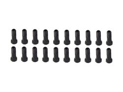 Zipp rep cabecillas hexa. Black (20uds)