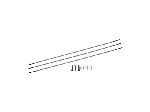 Radio zipp rep 258mm cx-ray nero diritto (3uds)
