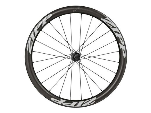 Rueda zipp delantera disco 302 carbono sram negro/blanco 45