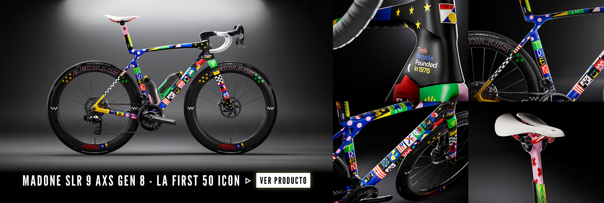 Madone SLR 9 AXS Gen 8 - La First 50 ICON